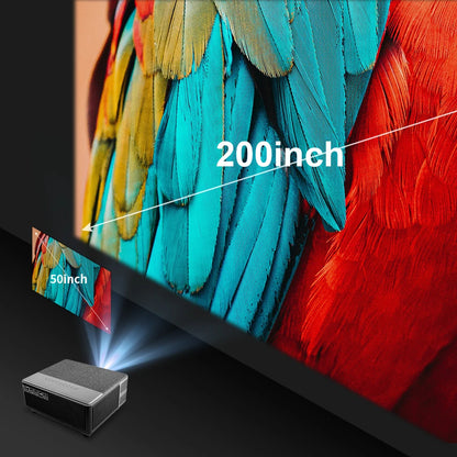 ThundeaL Full HD 1080P Projector TD98 WiFi LED 2K 4K Video Movie Beam TD98W Android Projector PK DLP Home Theater Cinema Beamer