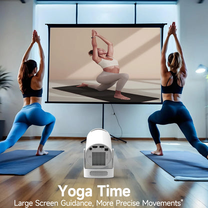 Magcubic 8K HY300 Pro + Projector Built in 5W Speaker 1280*720P Android 14 8000 Lumens Wifi6 BT5.4 Outdoor Portable Projector